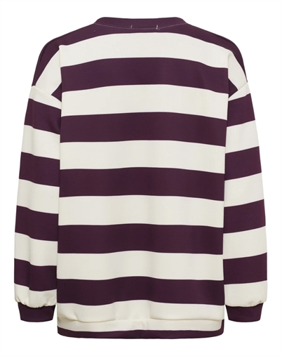 Marta du Chateau - MdcNerina Sweatshirt - Bordeaux/ Pink